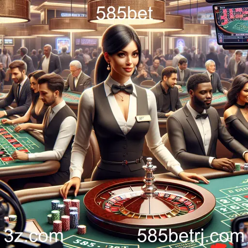 Experiência Imersiva nos Jogos Ao Vivo da 585bet